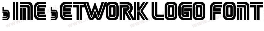 Nine Network logo font字体转换